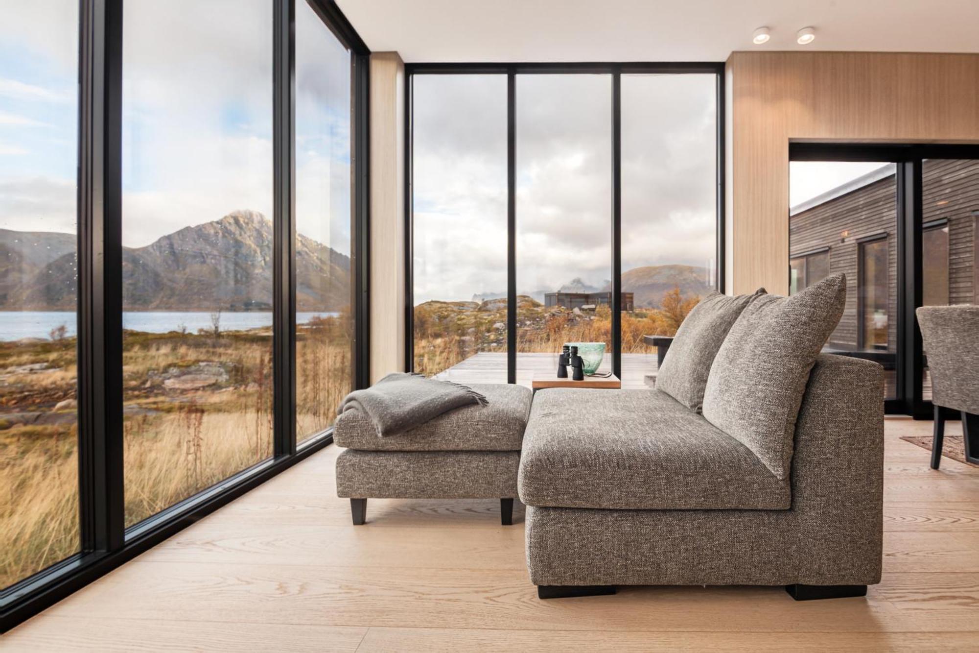 New At Seaside, Near Henningsvaer Lofoten *